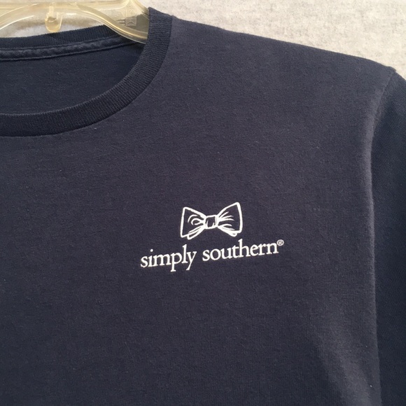 SIMPLY SOUTHERN Soft Comfy Long Line Long Sleeve Graphic Tee - Picture 3 of 14